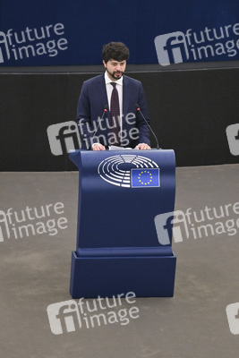 Plenartagung im Europäischen Parlament in Straßburg