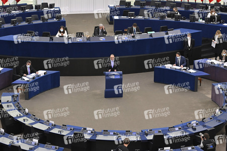 Plenartagung im Europäischen Parlament in Straßburg