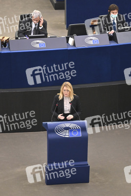 Plenartagung im Europäischen Parlament in Straßburg
