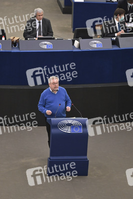 Plenartagung im Europäischen Parlament in Straßburg