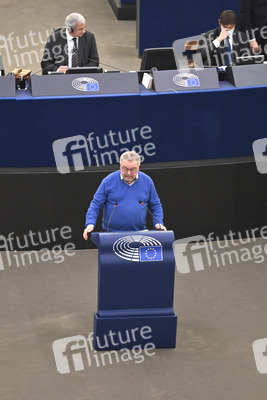 Plenartagung im Europäischen Parlament in Straßburg