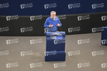 Plenartagung im Europäischen Parlament in Straßburg
