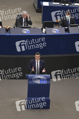 Plenartagung im Europäischen Parlament in Straßburg