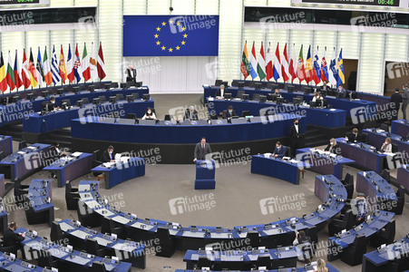 Plenartagung im Europäischen Parlament in Straßburg