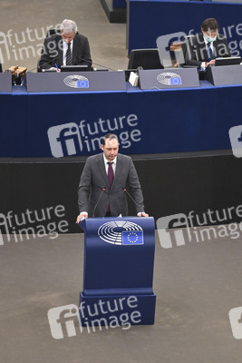 Plenartagung im Europäischen Parlament in Straßburg