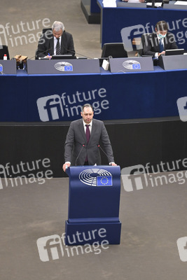 Plenartagung im Europäischen Parlament in Straßburg