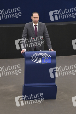 Plenartagung im Europäischen Parlament in Straßburg