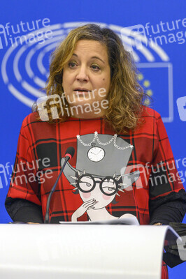Pressekonferenz im Europäischen Parlament in Straßburg