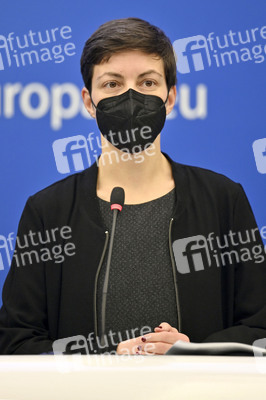 Pressekonferenz im Europäischen Parlament in Straßburg