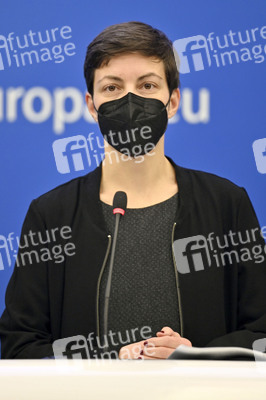 Pressekonferenz im Europäischen Parlament in Straßburg