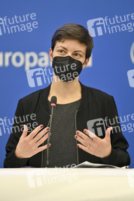 Pressekonferenz im Europäischen Parlament in Straßburg