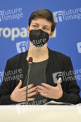 Pressekonferenz im Europäischen Parlament in Straßburg