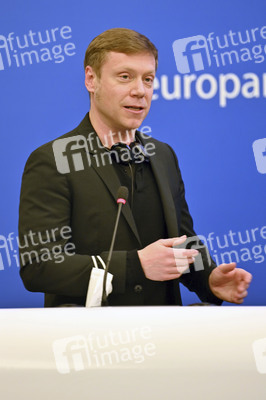 Pressekonferenz im Europäischen Parlament in Straßburg