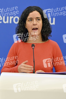 Pressekonferenz im Europäischen Parlament in Straßburg