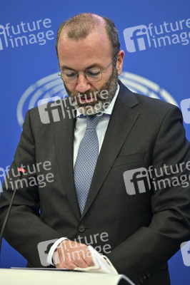 Pressekonferenz im Europäischen Parlament in Straßburg