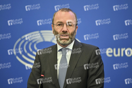 Pressekonferenz im Europäischen Parlament in Straßburg