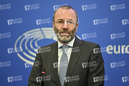 Pressekonferenz im Europäischen Parlament in Straßburg