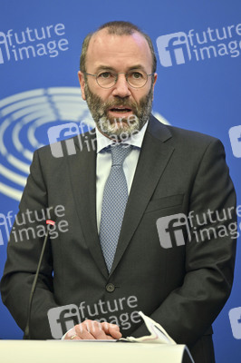 Pressekonferenz im Europäischen Parlament in Straßburg