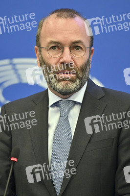Pressekonferenz im Europäischen Parlament in Straßburg