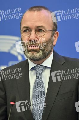 Pressekonferenz im Europäischen Parlament in Straßburg