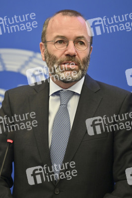 Pressekonferenz im Europäischen Parlament in Straßburg