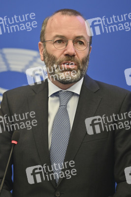Pressekonferenz im Europäischen Parlament in Straßburg