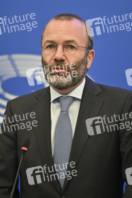Pressekonferenz im Europäischen Parlament in Straßburg