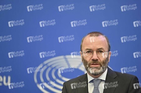 Pressekonferenz im Europäischen Parlament in Straßburg