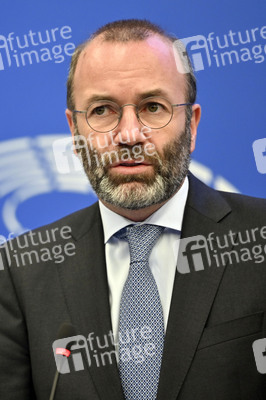 Pressekonferenz im Europäischen Parlament in Straßburg
