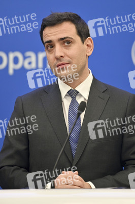 Pressekonferenz im Europäischen Parlament in Straßburg
