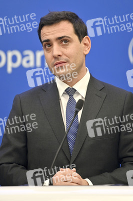 Pressekonferenz im Europäischen Parlament in Straßburg