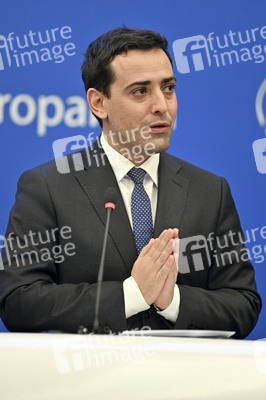 Pressekonferenz im Europäischen Parlament in Straßburg