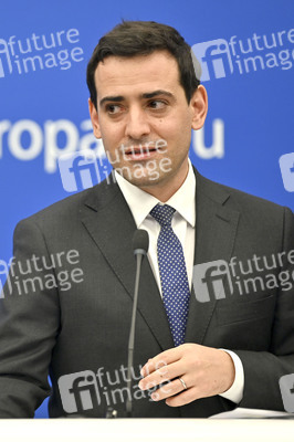 Pressekonferenz im Europäischen Parlament in Straßburg
