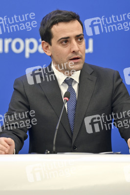 Pressekonferenz im Europäischen Parlament in Straßburg