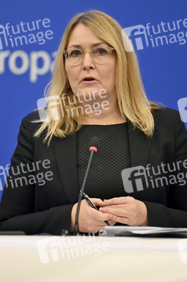 Pressekonferenz im Europäischen Parlament in Straßburg