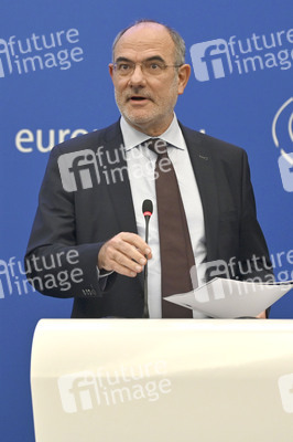 Pressekonferenz im Europäischen Parlament in Straßburg