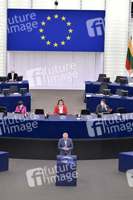Plenartagung im Europäischen Parlament in Straßburg