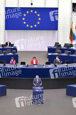 Plenartagung im Europäischen Parlament in Straßburg
