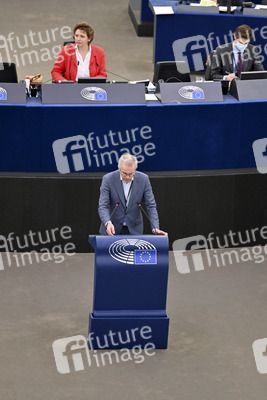 Plenartagung im Europäischen Parlament in Straßburg