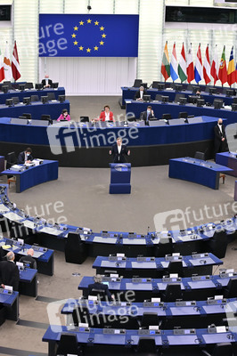 Plenartagung im Europäischen Parlament in Straßburg