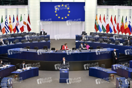Plenartagung im Europäischen Parlament in Straßburg