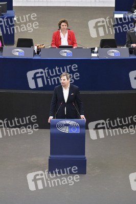 Plenartagung im Europäischen Parlament in Straßburg
