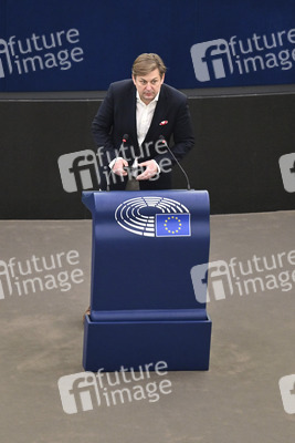 Plenartagung im Europäischen Parlament in Straßburg