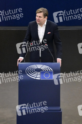 Plenartagung im Europäischen Parlament in Straßburg