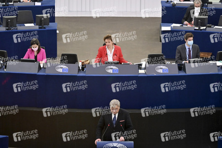 Plenartagung im Europäischen Parlament in Straßburg