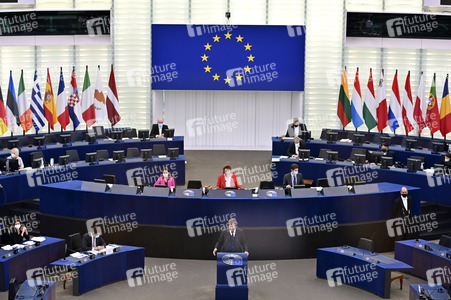 Plenartagung im Europäischen Parlament in Straßburg