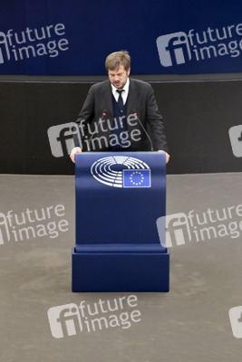 Plenartagung im Europäischen Parlament in Straßburg