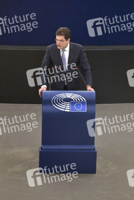 Plenartagung im Europäischen Parlament in Straßburg