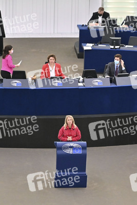 Plenartagung im Europäischen Parlament in Straßburg