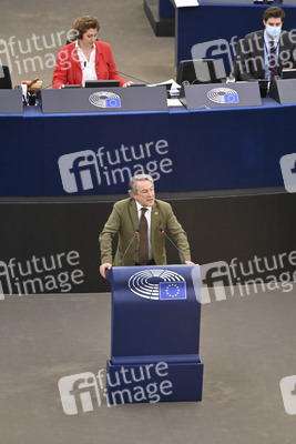 Plenartagung im Europäischen Parlament in Straßburg
